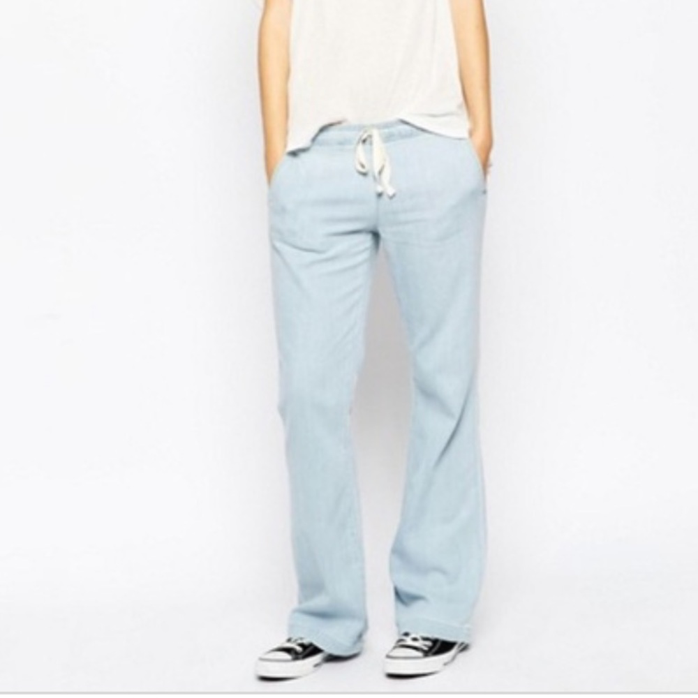 Wildfox‎ Drawstring Jeans light wash M